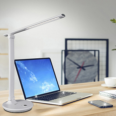 OttLite Emerge LED Desk Lamp with Sanitizing (OTTSCAY000S)
