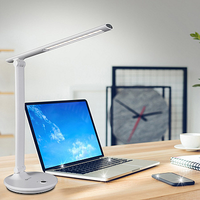 OttLite Emerge LED Desk Lamp with Sanitizing (OTTSCAY000S)