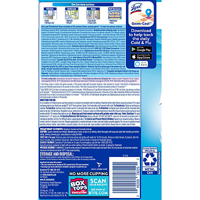 LYSOL Crisp Linen Disinfectant Spray (RAC79329)
