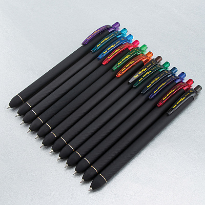 EnerGel Kuro Liquid Gel Retractable Pens (PENBL437R1BP12M)