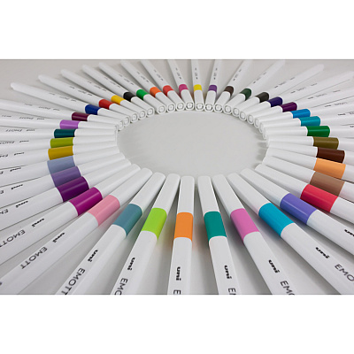 Uni EMOTT Fine Line Marker Pens (UBC24828)
