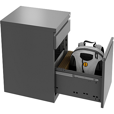 Lorell Mobile File Cabinet with Backpack Drawer (LLR03104)