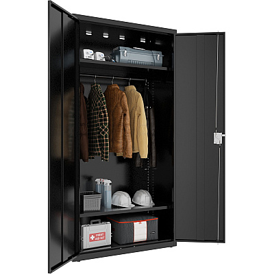 Lorell Wardrobe Storage Cabinet (LLR03088)