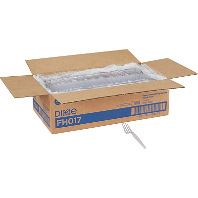 Dixie Heavyweight Plastic Cutlery (DXEFH017)
