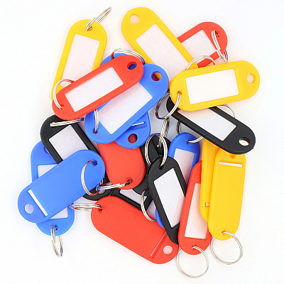 CARL Split Ring Key Tags (CUI81020)