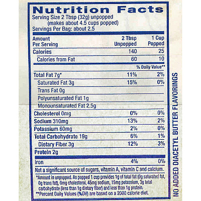 ACT II Butter Lovers Microwave Popcorn (CNG23255)