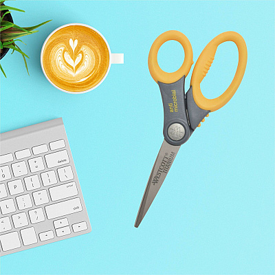 Westcott 8" Titanium Bonded Antimicrobial Scissors (ACM17805)