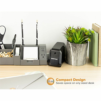 Bostitch BPS4 Battery Powered Pencil Sharpener (BOSBPS4BLK)