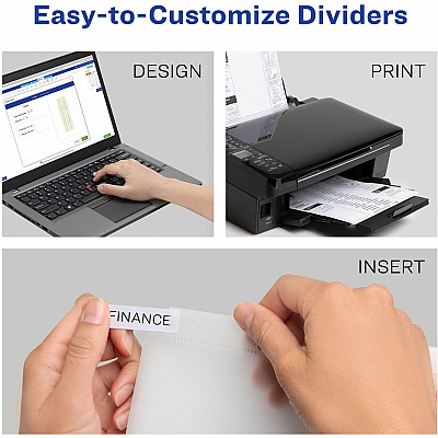 Avery Big Tab Insertable Plastic Dividers (AVE11836)