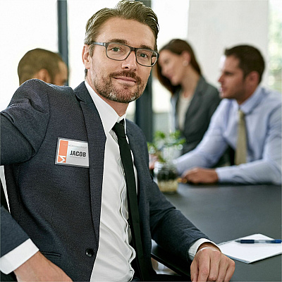 Avery Magnetic Style Name Badges (AVE8781)