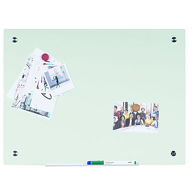 Bi-silque Magnetic Glass Dry Erase Board (BVCGL250107)