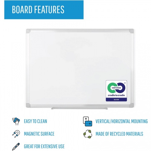 MasterVision Porcelain Magnetic Dry Erase Board (CR1520790)