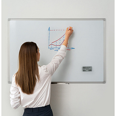 MasterVision Porcelain Magnetic Dry Erase Board (BVCCR1520790)