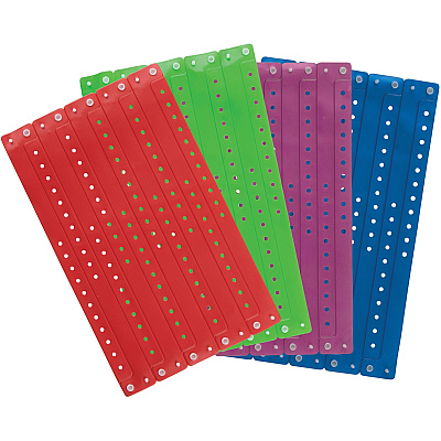 Advantus Colored Vinyl Wristbands (AVT97761)
