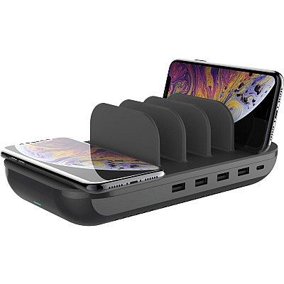 Kantek Wireless Charging Pad Charging Station (KTKDC1300B)