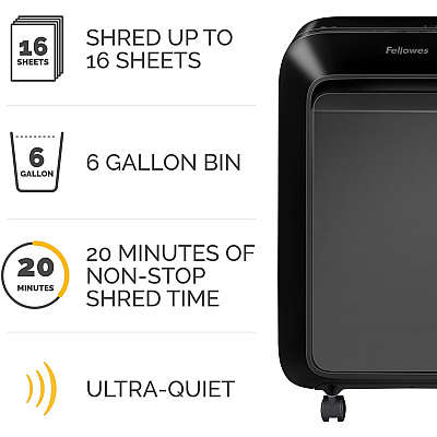 Fellowes LX180 Cross-cut Shredder (5501601)