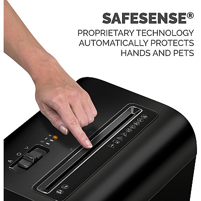 Fellowes LX65 10 Sheet Cross-cut Deskside Paper Shredder (FEL4400301)