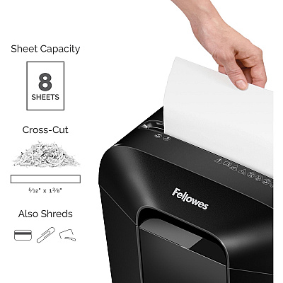 Fellowes LX45 Cross-cut Shredder (4400201)