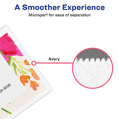 Avery Sure Feed Arched Tent Cards (AVE35700)