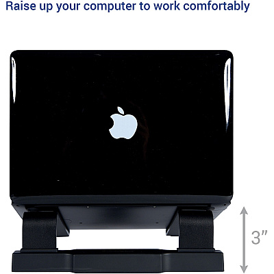 DAC Non-Skid Laptop Stand With 4-Port USB 3.0 Hub (DTA21680)
