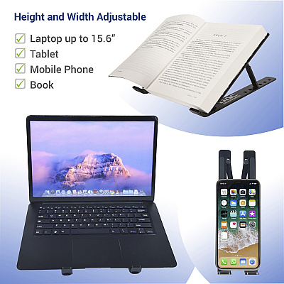 DAC Portable and Adjustable Laptop/Tablet Stand (DTA21684)