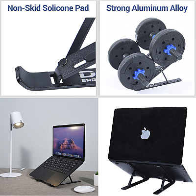 DAC Portable and Adjustable Laptop/Tablet Stand (DTA21684)