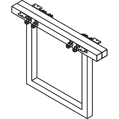 Lorell Relevance Series Middle Unite Leg (LLR16252)