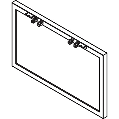 Lorell Relevance Series Wide Side Leg (LLR16251)