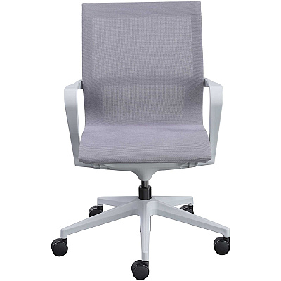 Lorell Premium Executive Mesh Mid-back Sling Chair (LLR40207)