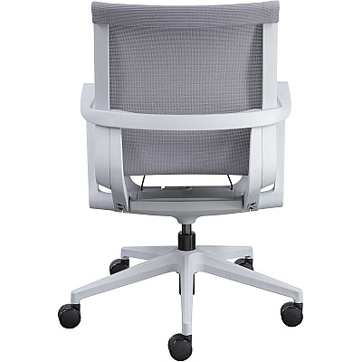 Lorell Premium Executive Mesh Mid-back Sling Chair (LLR40207)