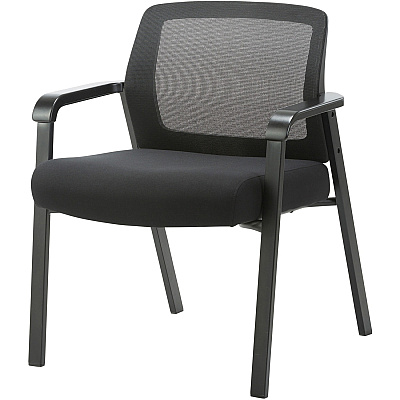 Lorell Big & Tall Mesh Low-Back Guest Chair (LLR67003)