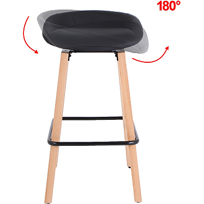 Lorell Modern Low-Back Stool (LLR68563)