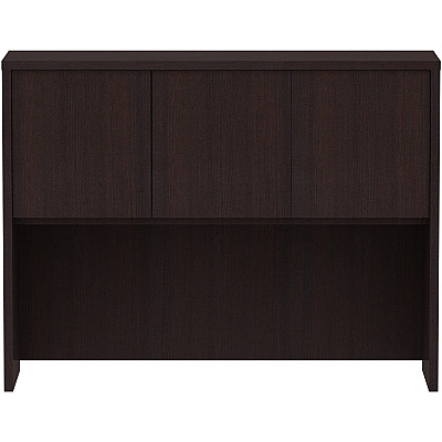 Lorell Essentials Series Stack-on Hutch with Doors (LLR18271)