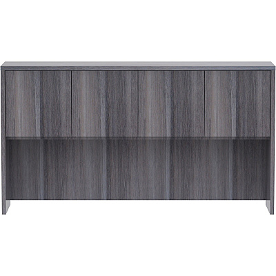 Lorell Essentials Series Stack-on Hutch with Doors (LLR69619)
