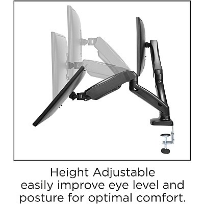 Lorell Mounting Arm for Monitor - Black (LLR99801)