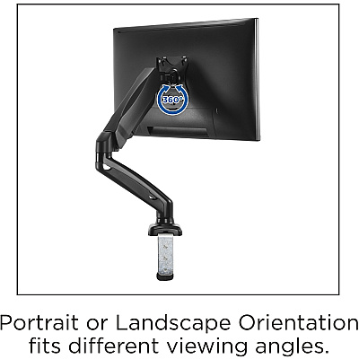 Lorell Mounting Arm for Monitor - Black (LLR99800)