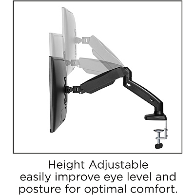 Lorell Mounting Arm for Monitor - Black (LLR99800)