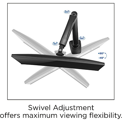 Lorell Mounting Arm for Monitor - Black (LLR99800)