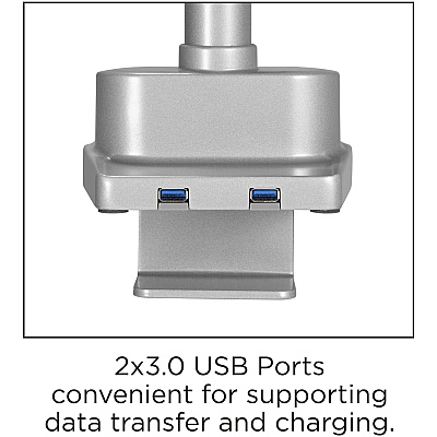 Lorell Mounting Arm for Monitor - Gray (LLR99804)
