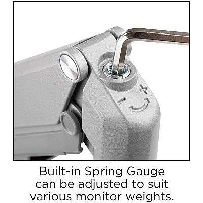 Lorell Mounting Arm for Monitor - Gray (LLR99804)
