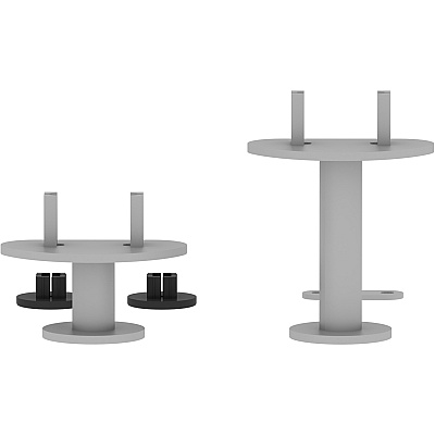 Lorell Adaptable Panel System Straight Connector Set (LLR90283)