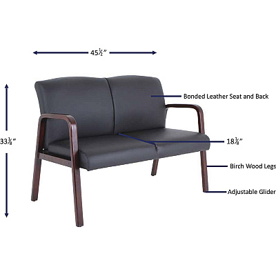 Lorell Upholstered Loveseat (LLR40211)