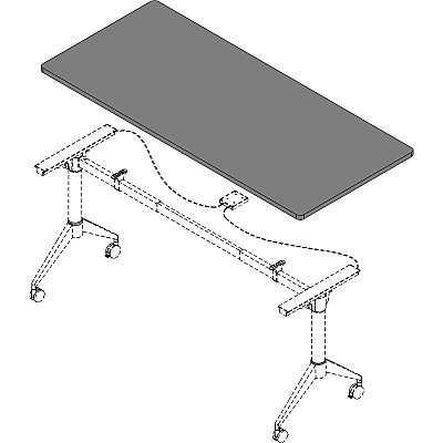 Lorell Training Tabletop (LLR62559)
