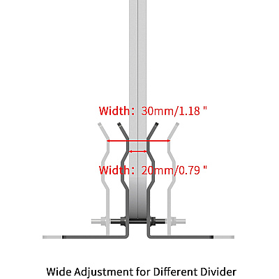 Lorell 2-Tier Sit/Stand Double Base (LLR25959)