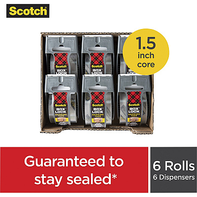 Scotch Box Lock Dispenser Packaging Tape (MMM1956)