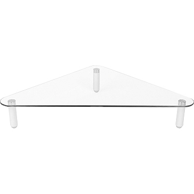 Kantek Glass Top Corner Monitor Riser (KTKMS390)