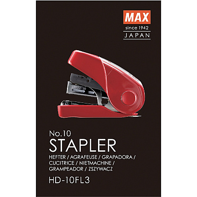 MAX Flat Clinch Mini Stapler (MXBHD10FL3RD)