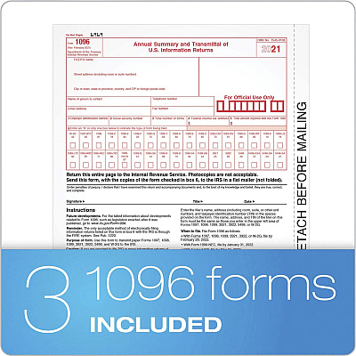 TOPS 5-part 1099-NEC Tax Forms (TOP22993NEC)