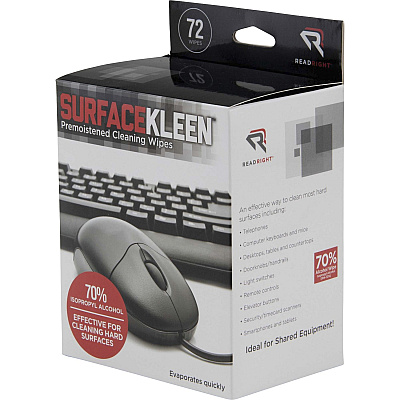 Read Right Surface Kleen Cleaning Wipes (REARR15109)