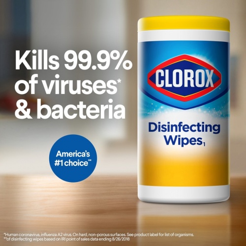 Clorox Disinfecting Cleaning Wipes Value Pack - Bleach-free (01628)